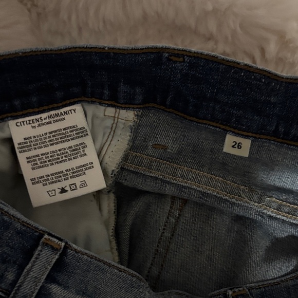 Citizens of Humanity Light Blue Distressed bootcut flare Jeans - Picture 9 of 9